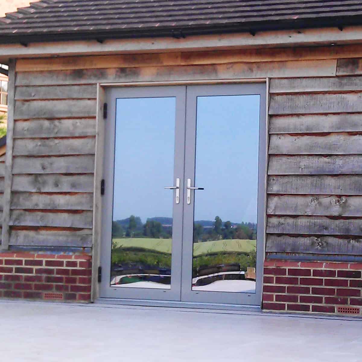 aluminium french doors loughborough